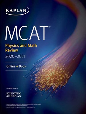 cover image of MCAT Physics and Math Review 2020-2021